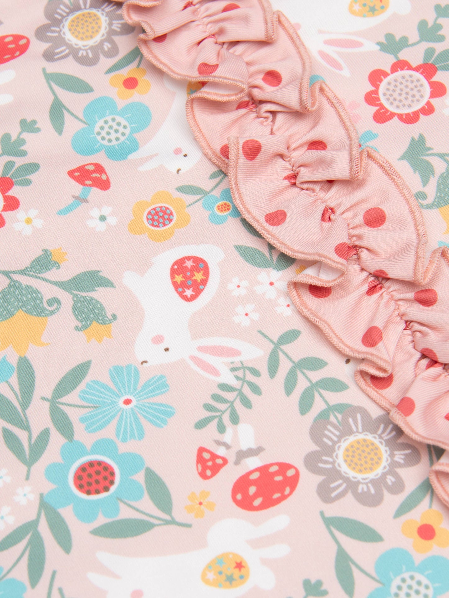 Lilly Belle Cottontail Ruffle Blanket