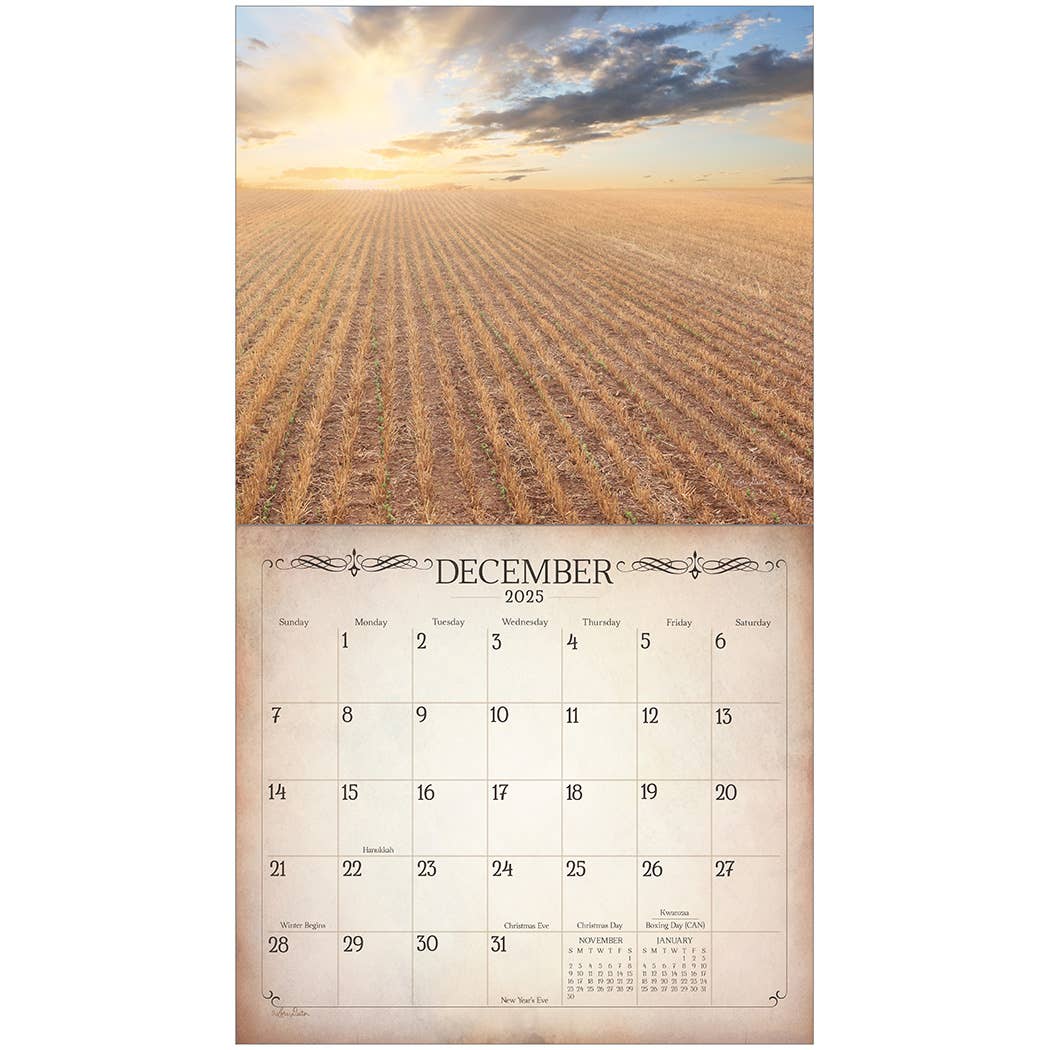 Land That I Love 2025 Wall Calendar