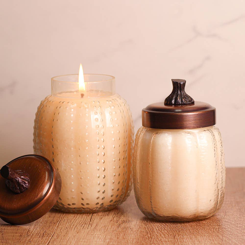 Pumpkin Baby Candle (15oz.) – Honey Pear Cider