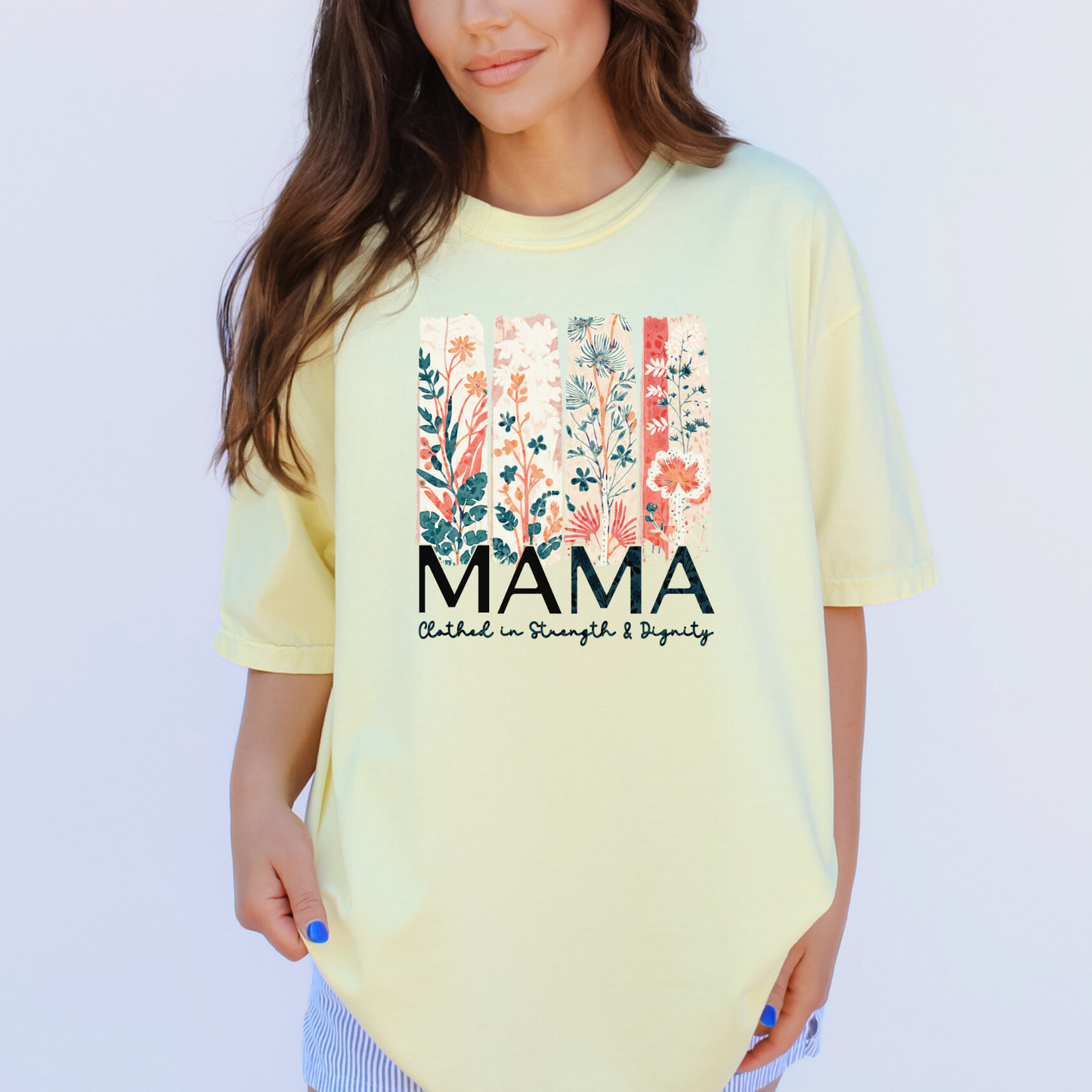 Proverbs 31 Mama Comfort Color Christian Mother's Day Tshirt