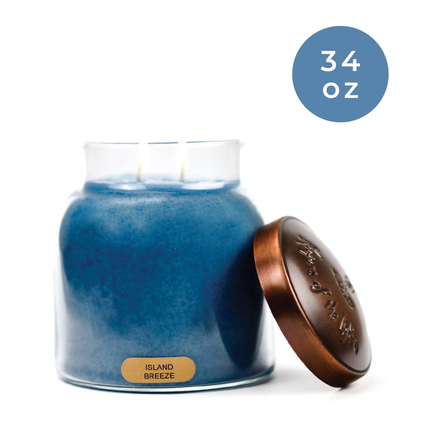 Island Breeze – 34oz Summer Tropical Scented Gift Candle