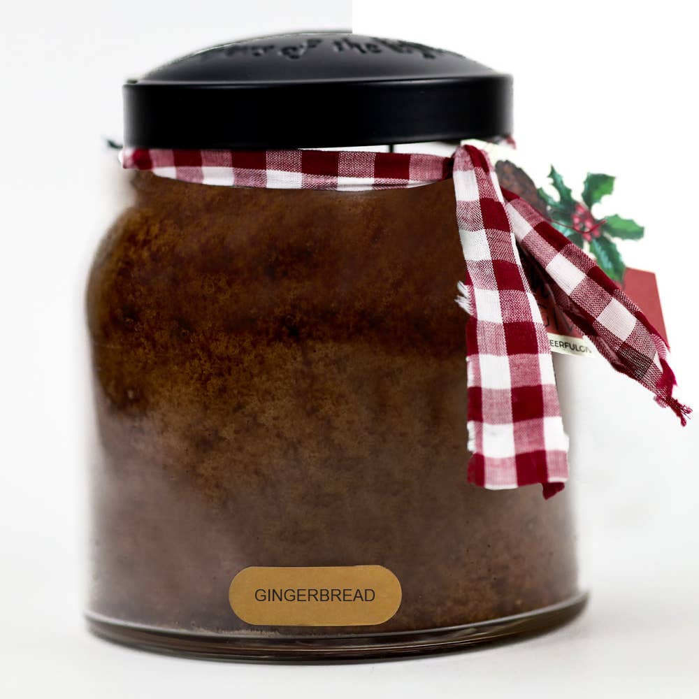 Gingerbread – 34oz Strong Scented Long Burning Gift Candle