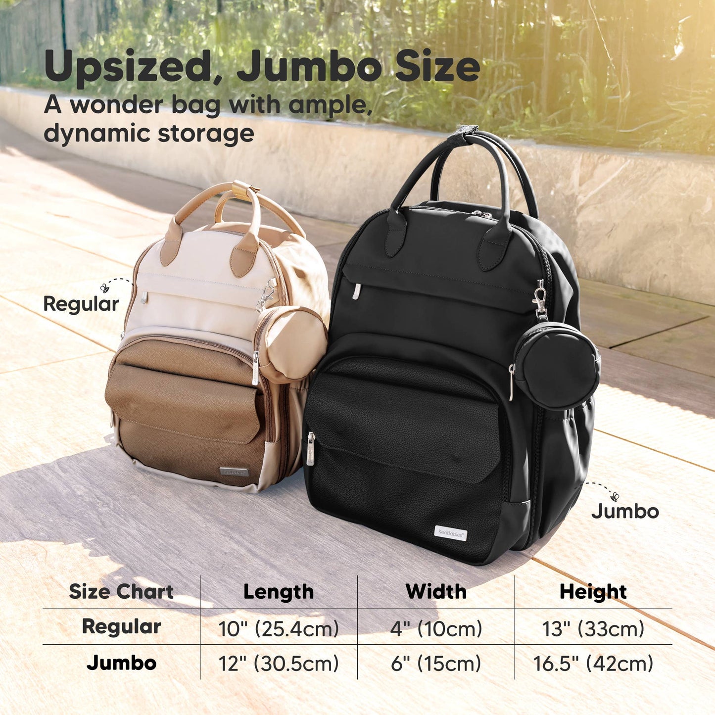 Play Diaper Bag Backpack, Baby Bag with Changing Pad