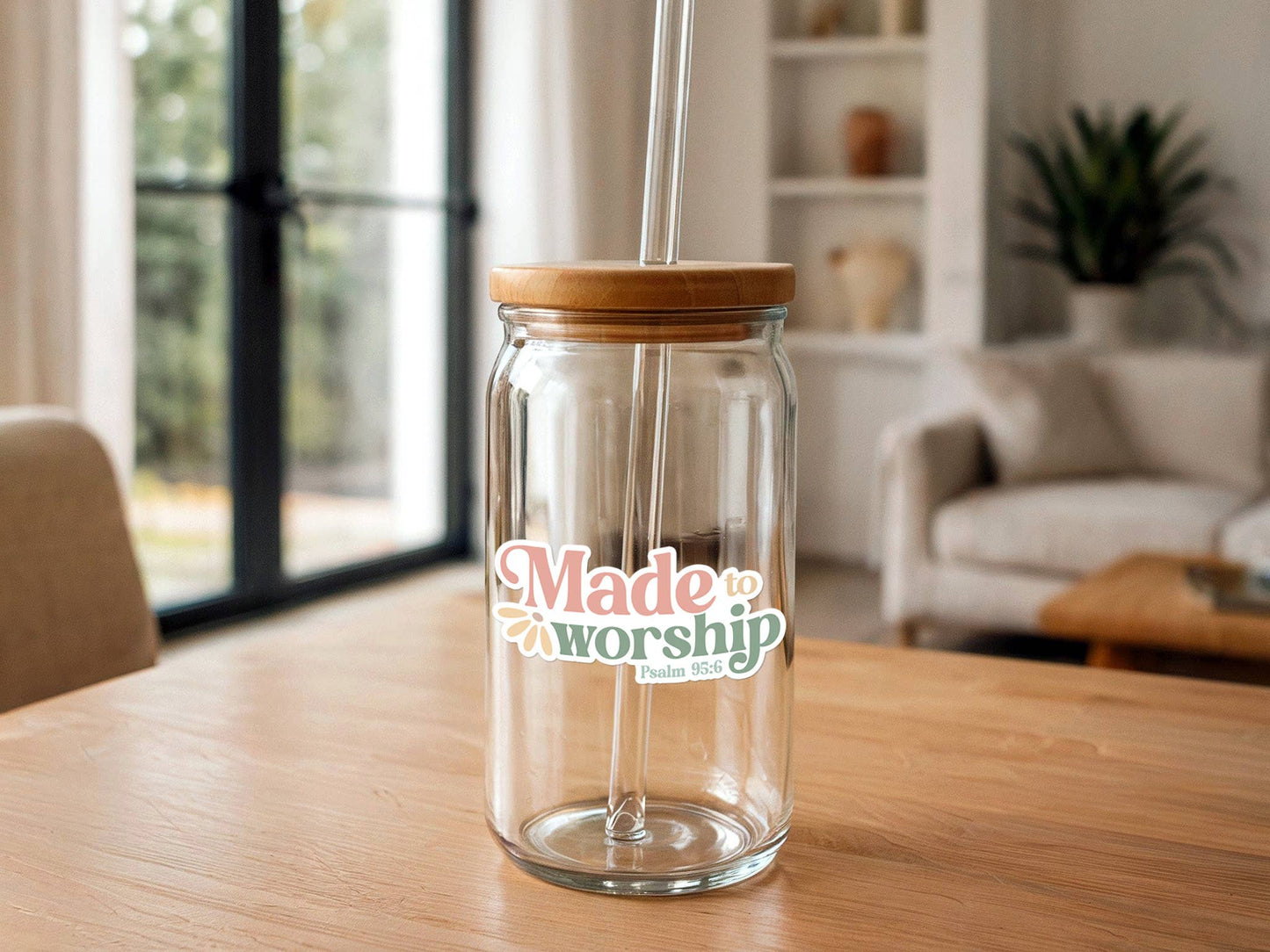 Made to Worship | Christian Sticker | Bible Stickers Bulk