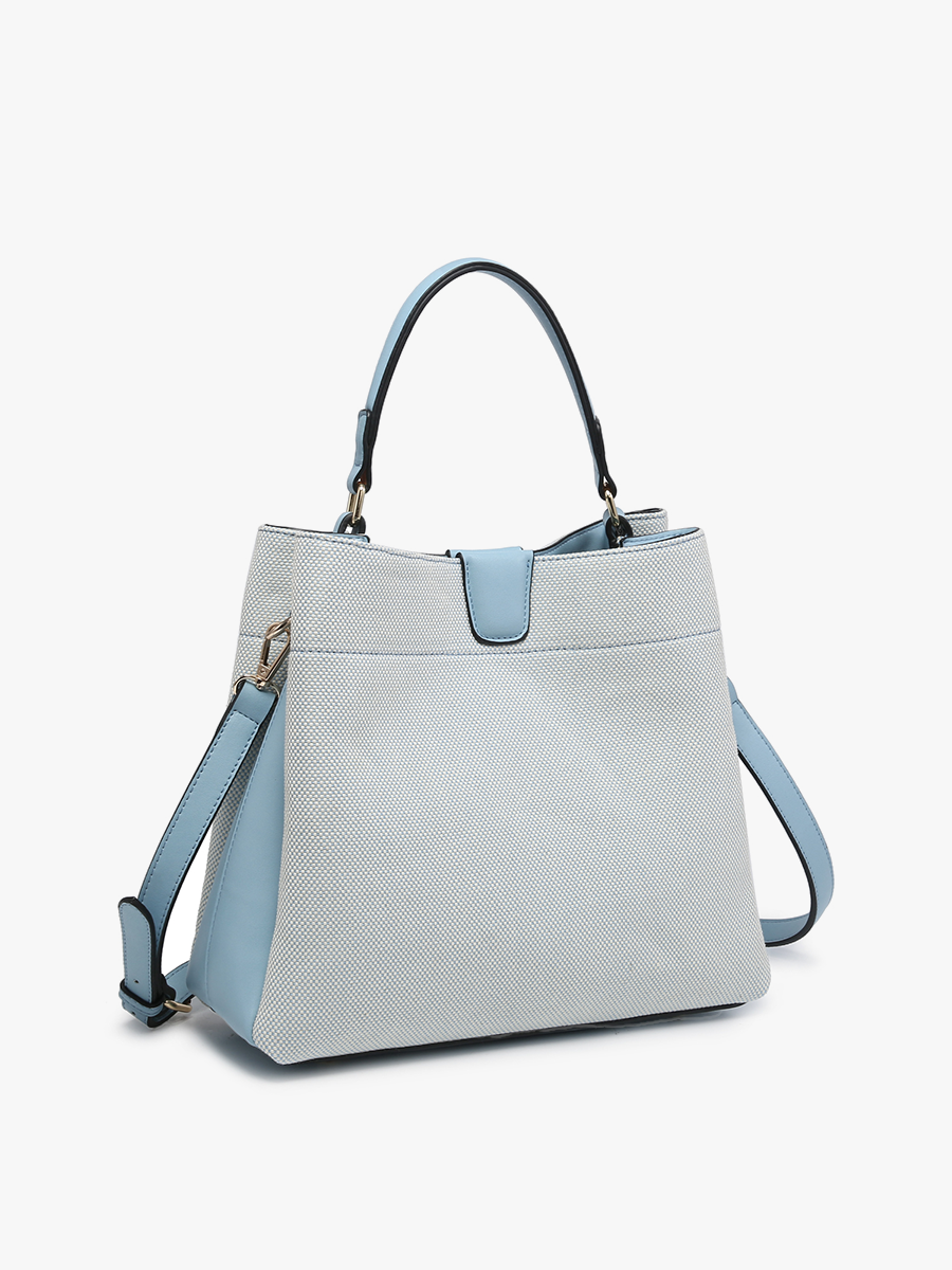 M1951CN Tati Canvas Monogrammable Satchel