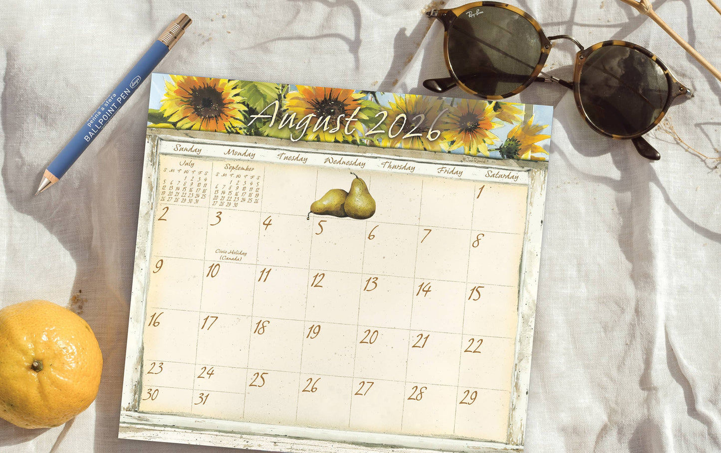 Life Itself 2026 Magnetic Calendar Pad