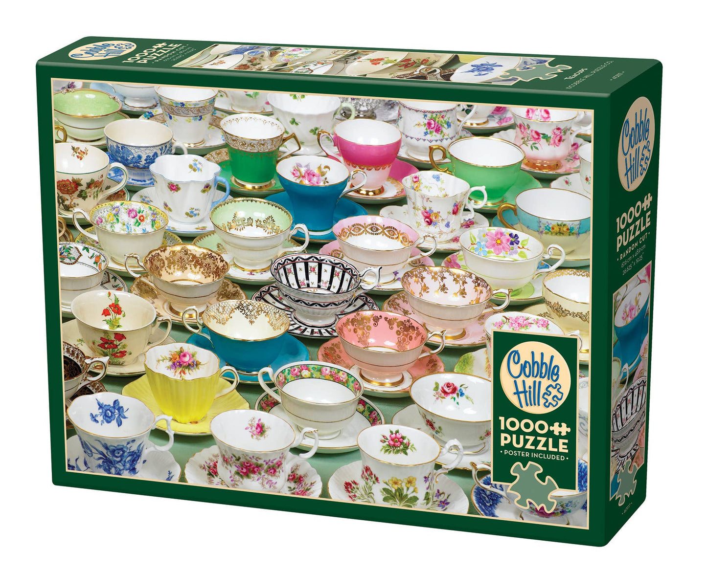 Teacups 1000pc puzzle