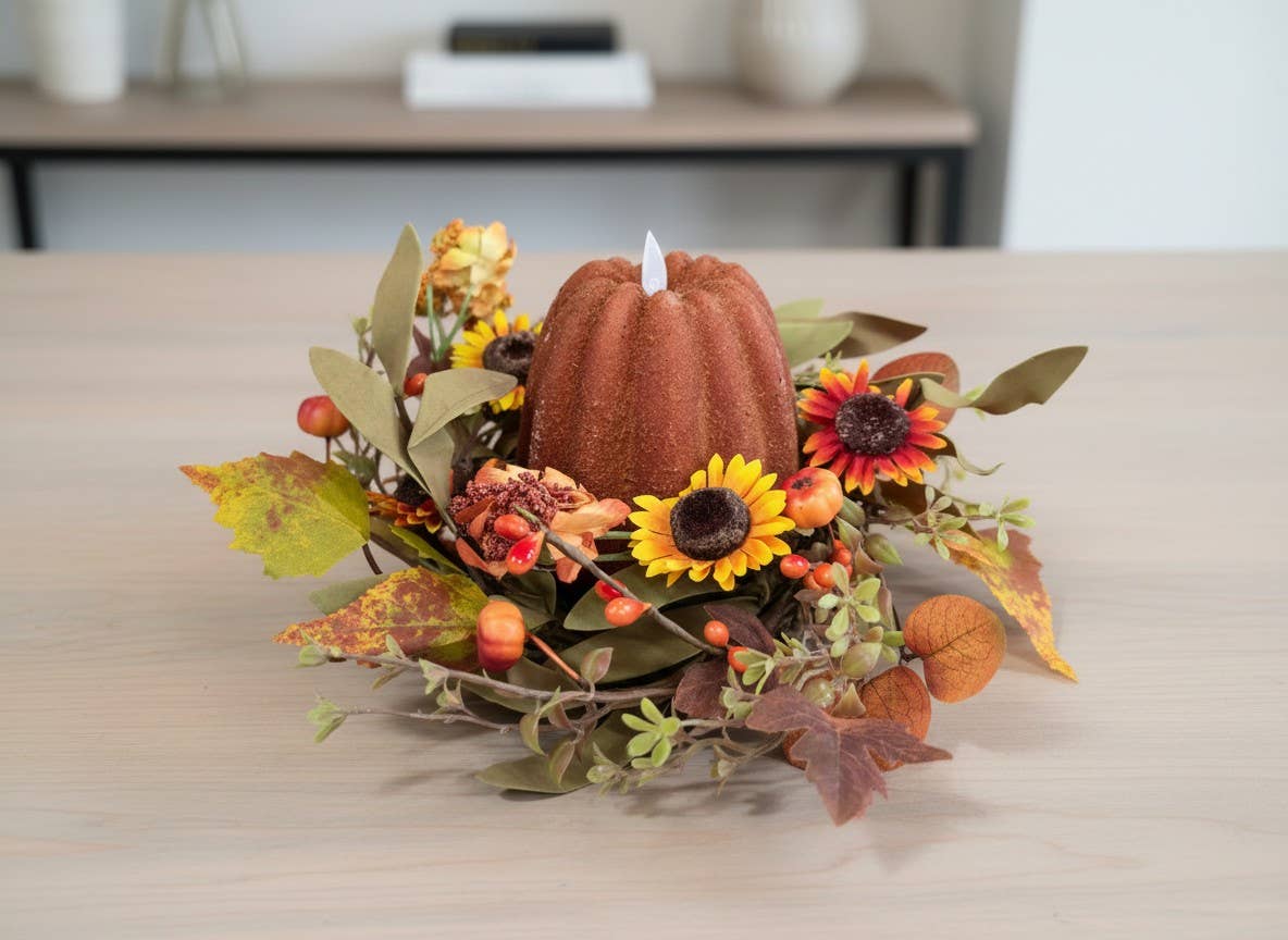 Harvest Glow 4.5in Candle Ring