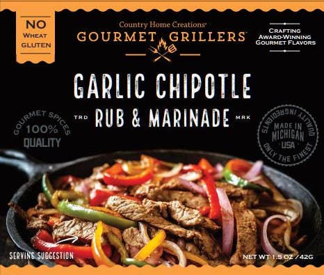 Gourmet Grillers Garlic Chipotle Rub & Marinade