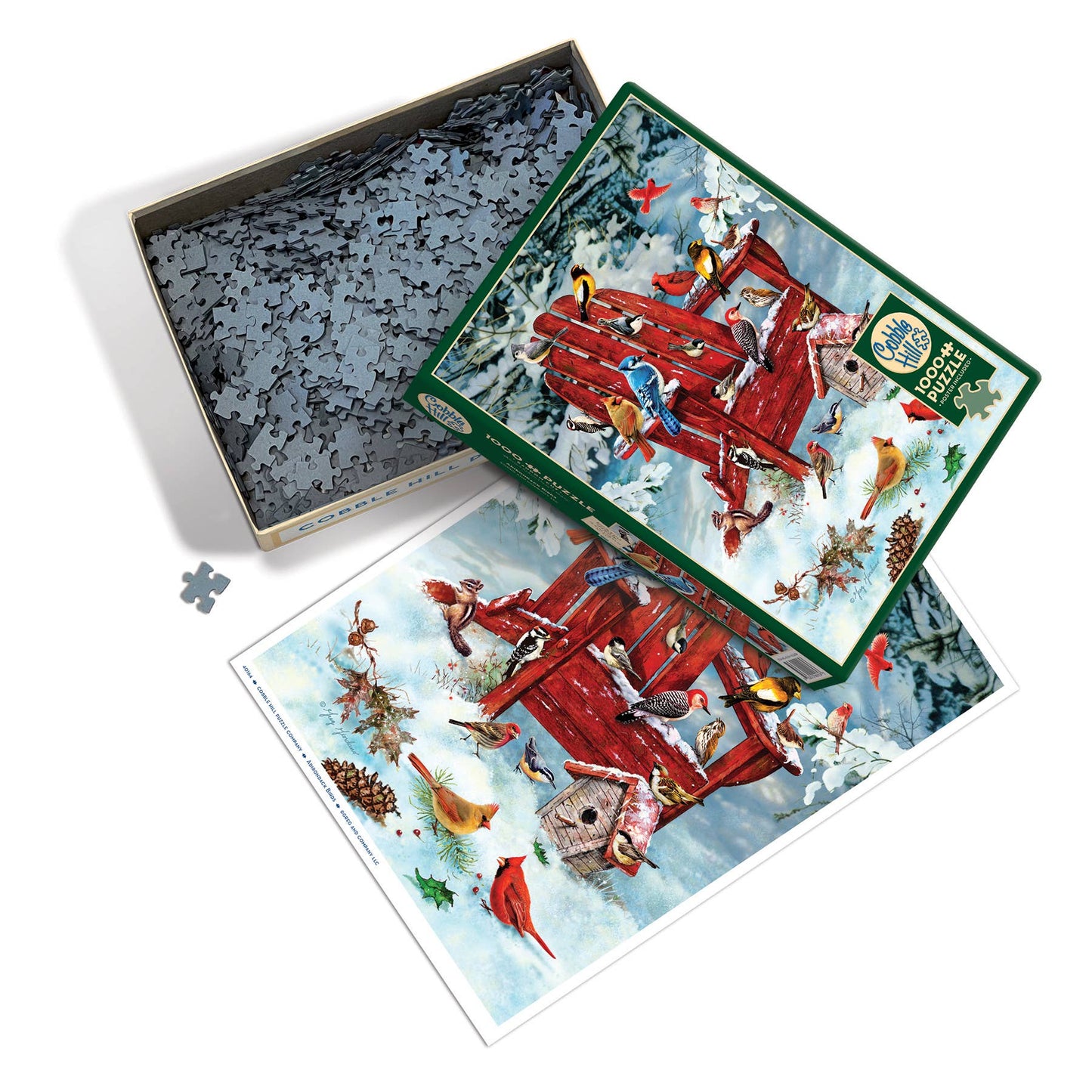 Adirondack Birds 1000pc puzzle