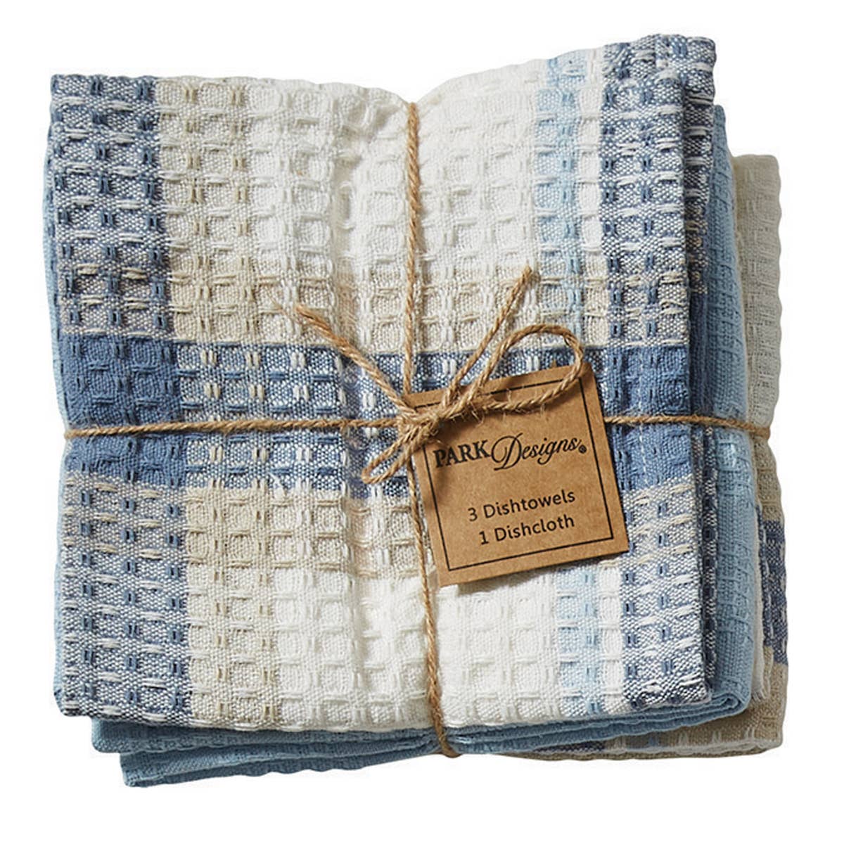 Aviary 3 Dishtowel-1 Dishcloth Set