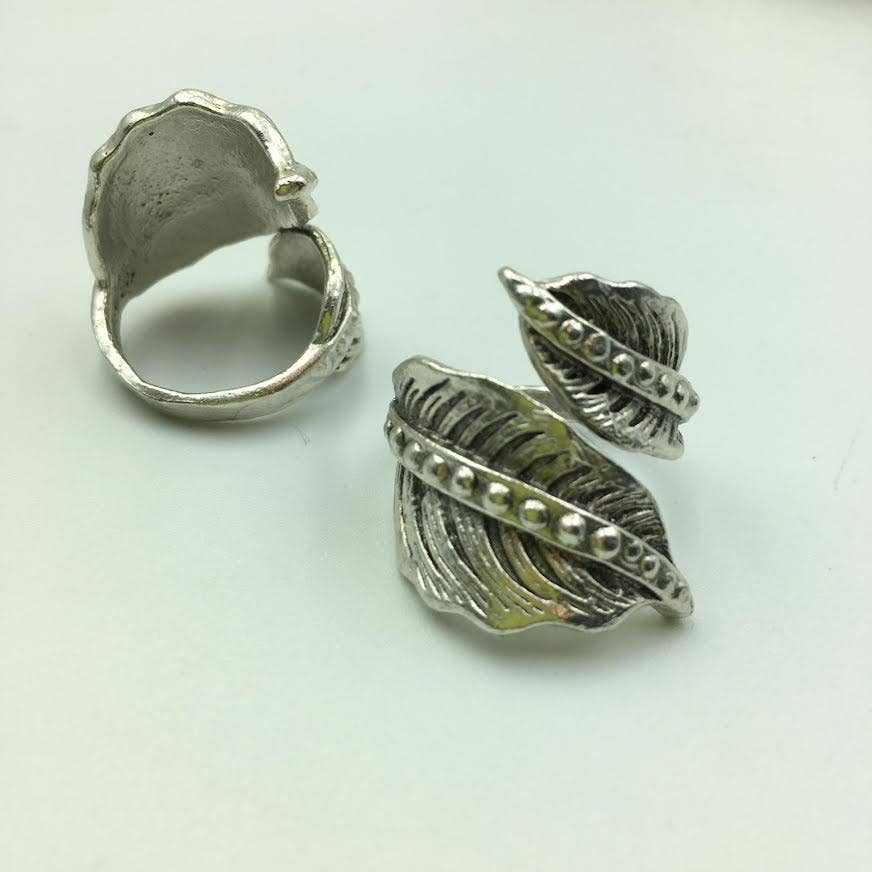 Whispering Leaf Ring