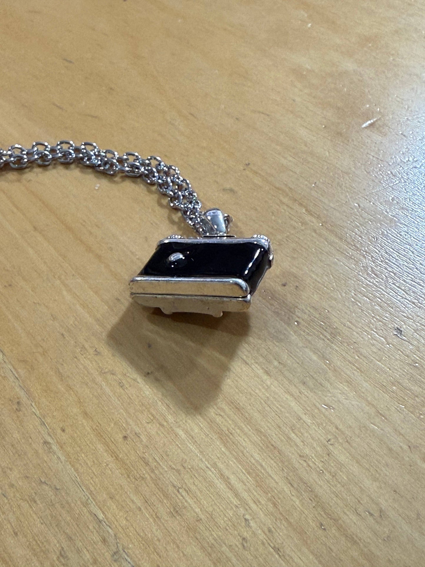 FR6779 Crystal Lens Photo Camera Pendant Necklace