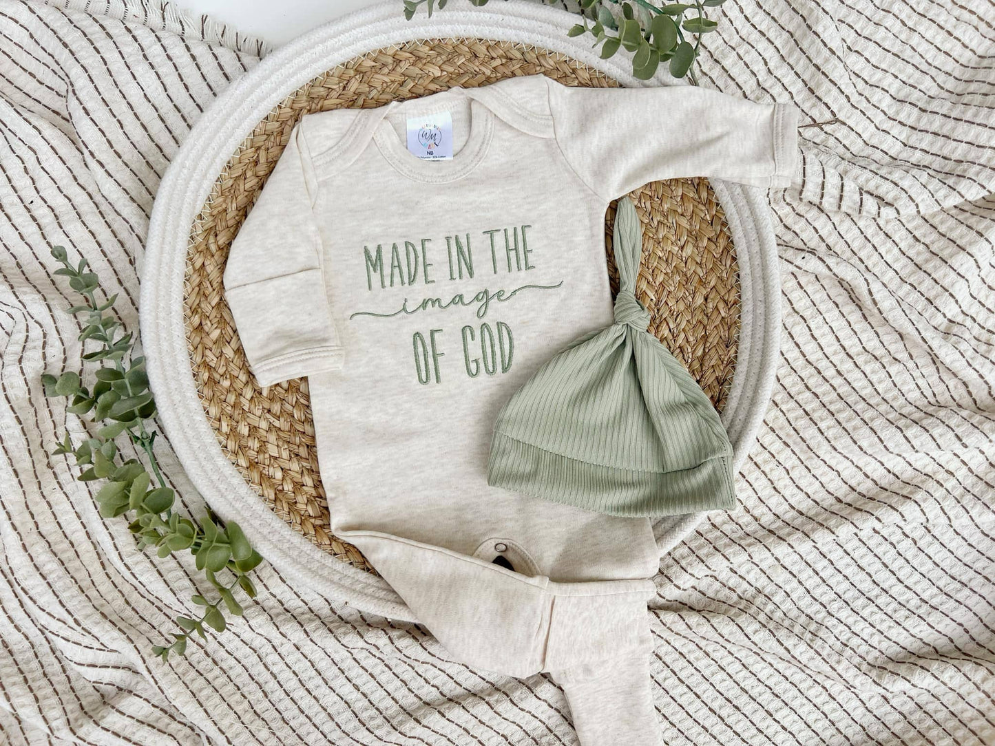 Baby Romper | Made In The Image Of God