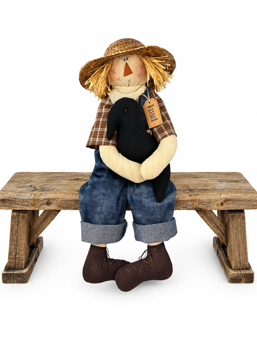 Tassle the Scarecrow with Crow