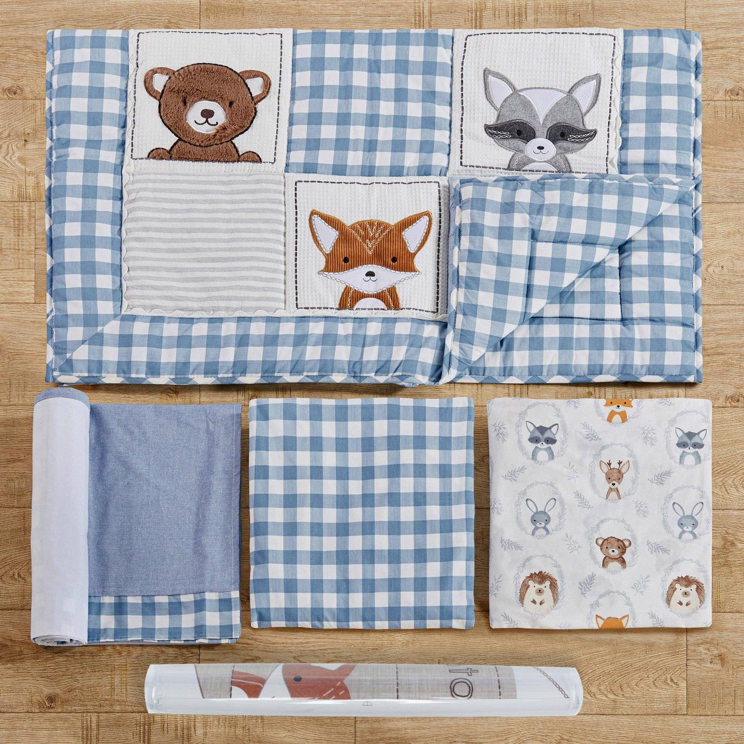 Forest Friends 5PC Crib Bedding Set