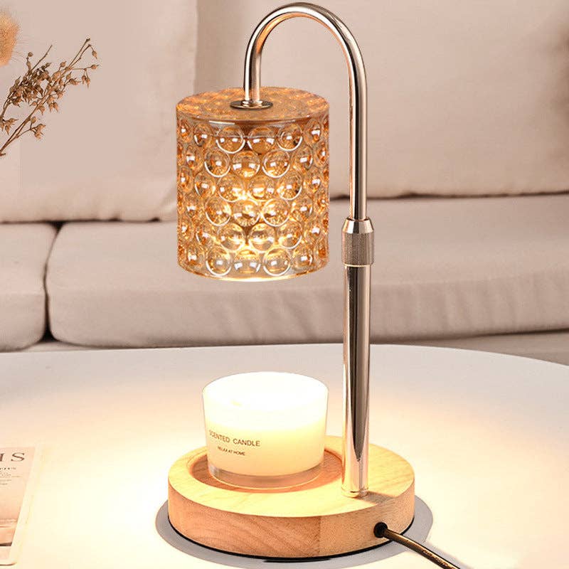 Valentine’s Day Wood Wax Melt Warmer Lamp Dimmable Flameless