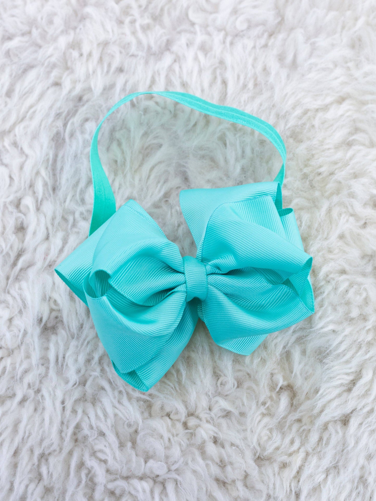 Double Layer Bow Headband 5 Inch - 29 Colors Available