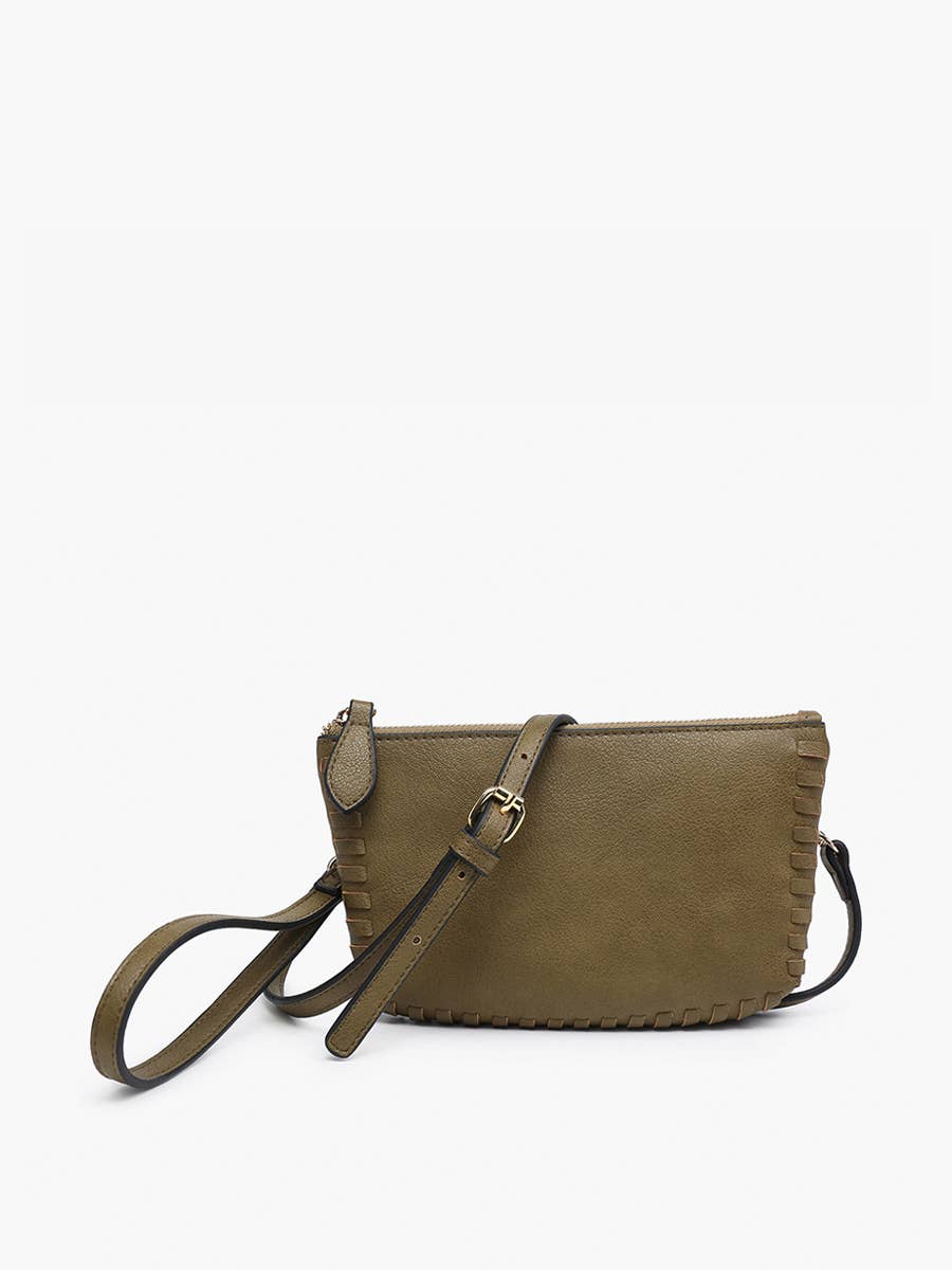 Bonnie Whipstitch Crossbody Bag – Dual Compartment | M2397