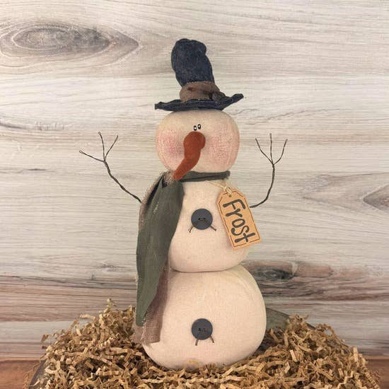 Frost the Prim Snowman