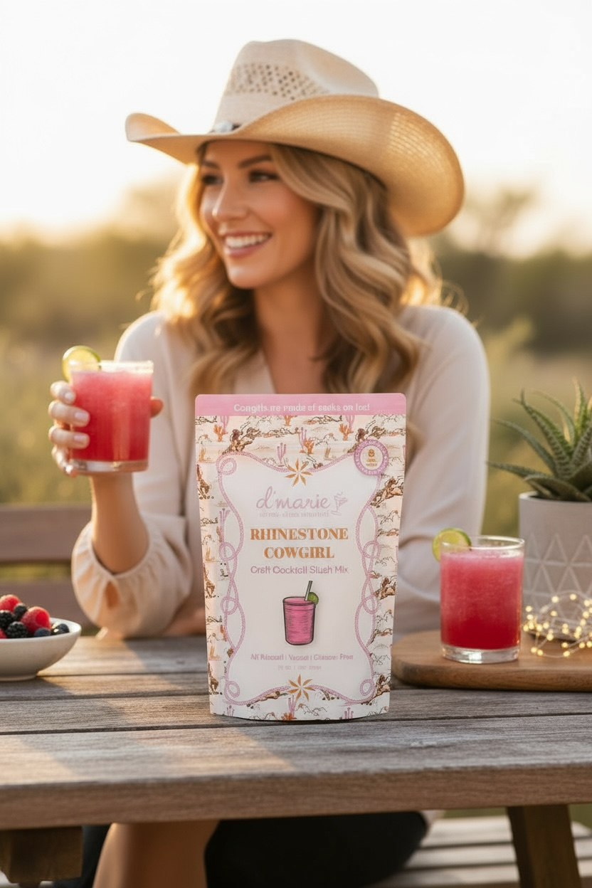 Rhinestone Cowgirl Rodeo Cocktail - Ready-To-Freeze Cocktail