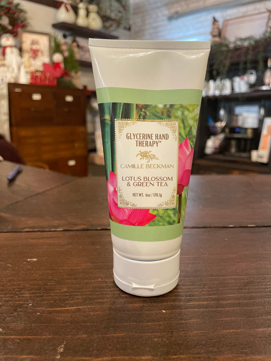 Lotus Blossom & Green Tea Glycerin Hand Therapy 6oz