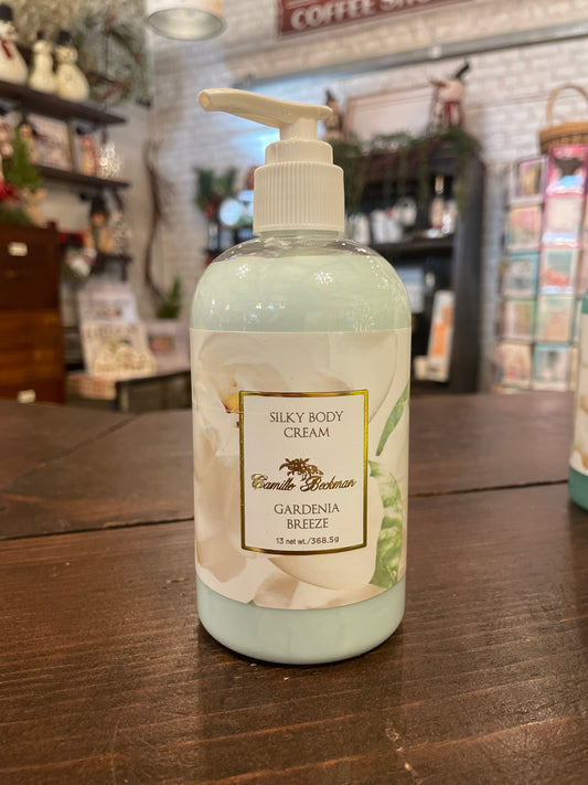 Gardenia Breeze Hydrating Silky Body Cream 13oz