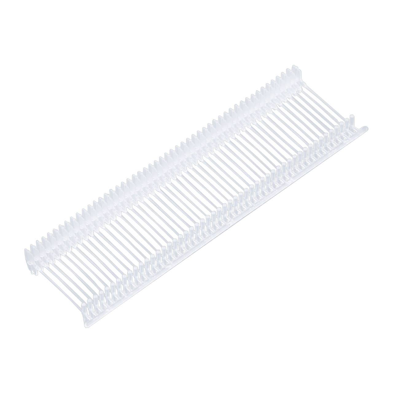 1" Clear Fine Fabric Tagging Fasteners - Carton of 5000