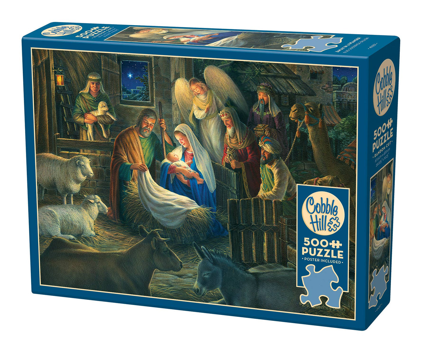 Away In A Manger 500-Piece Cobble Hill Puzzle