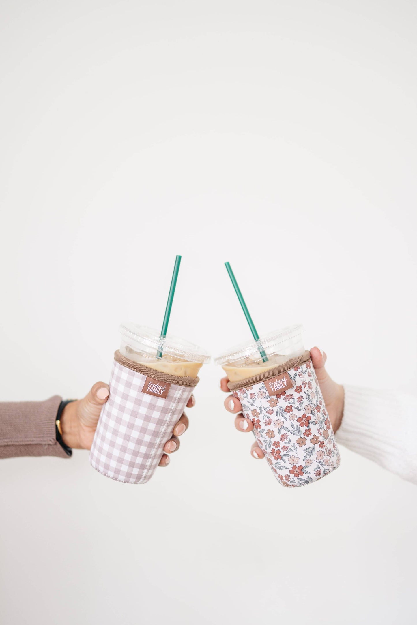 Iced Coffee Sleeve, Cute Reusable Cup Holder Drink Sleeve