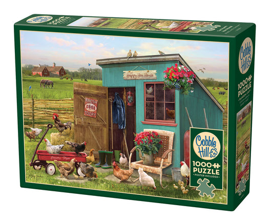The Happy Hen House 1000pc puzzle
