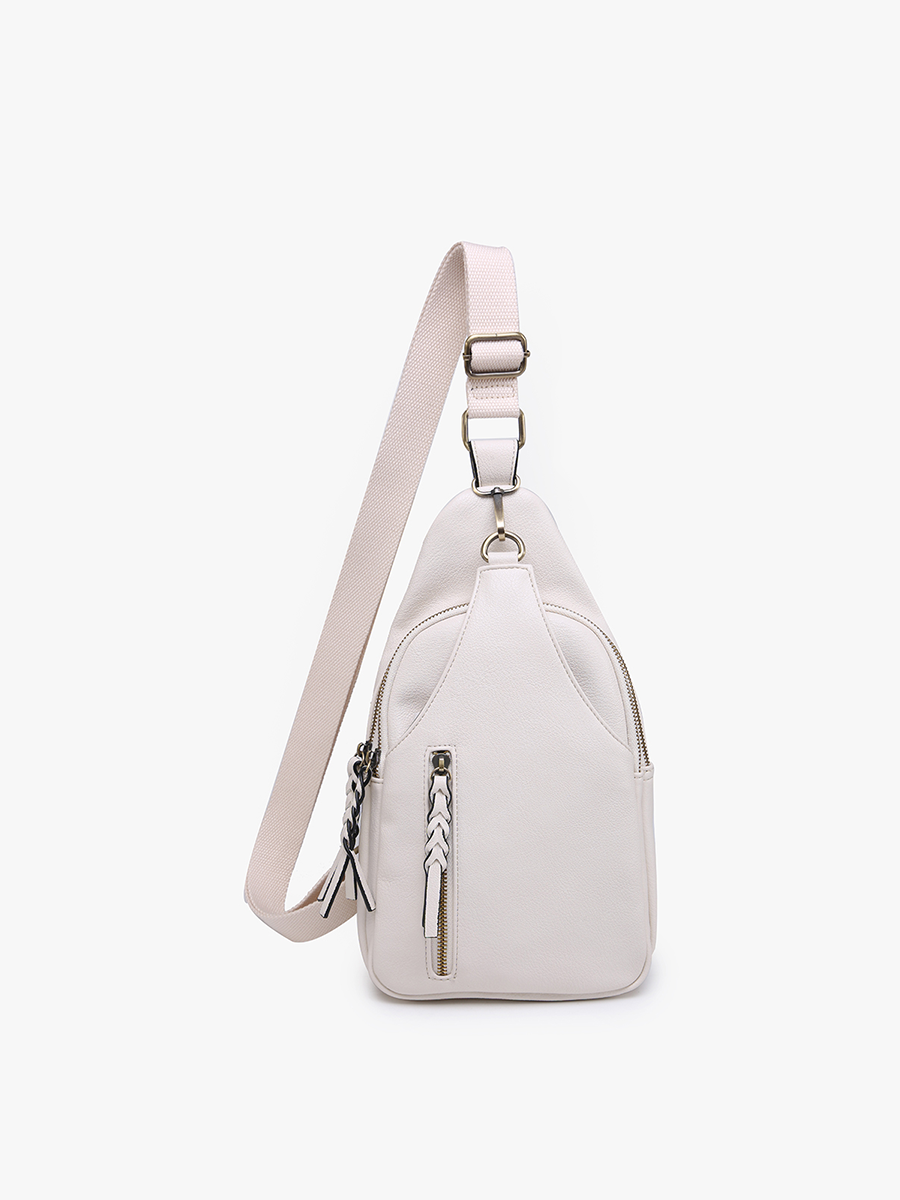 M2342 Nikki Dual Compartment Sling Pack Bag