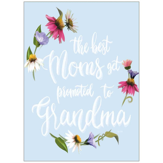Promoted to Grandma - Faith Mother's Day Card
