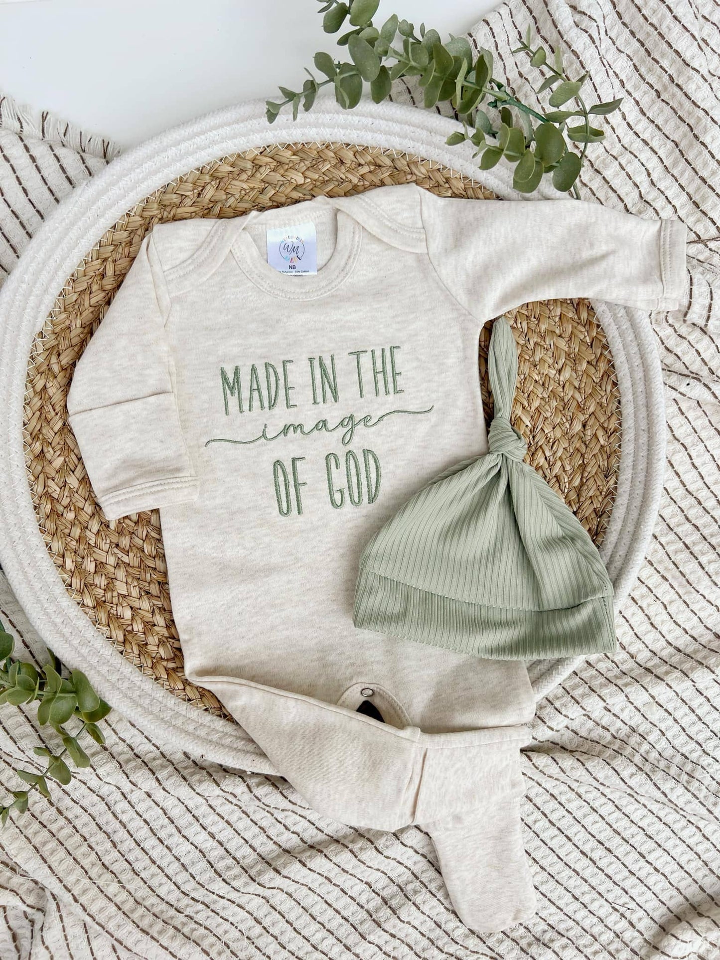 Baby Romper | Made In The Image Of God