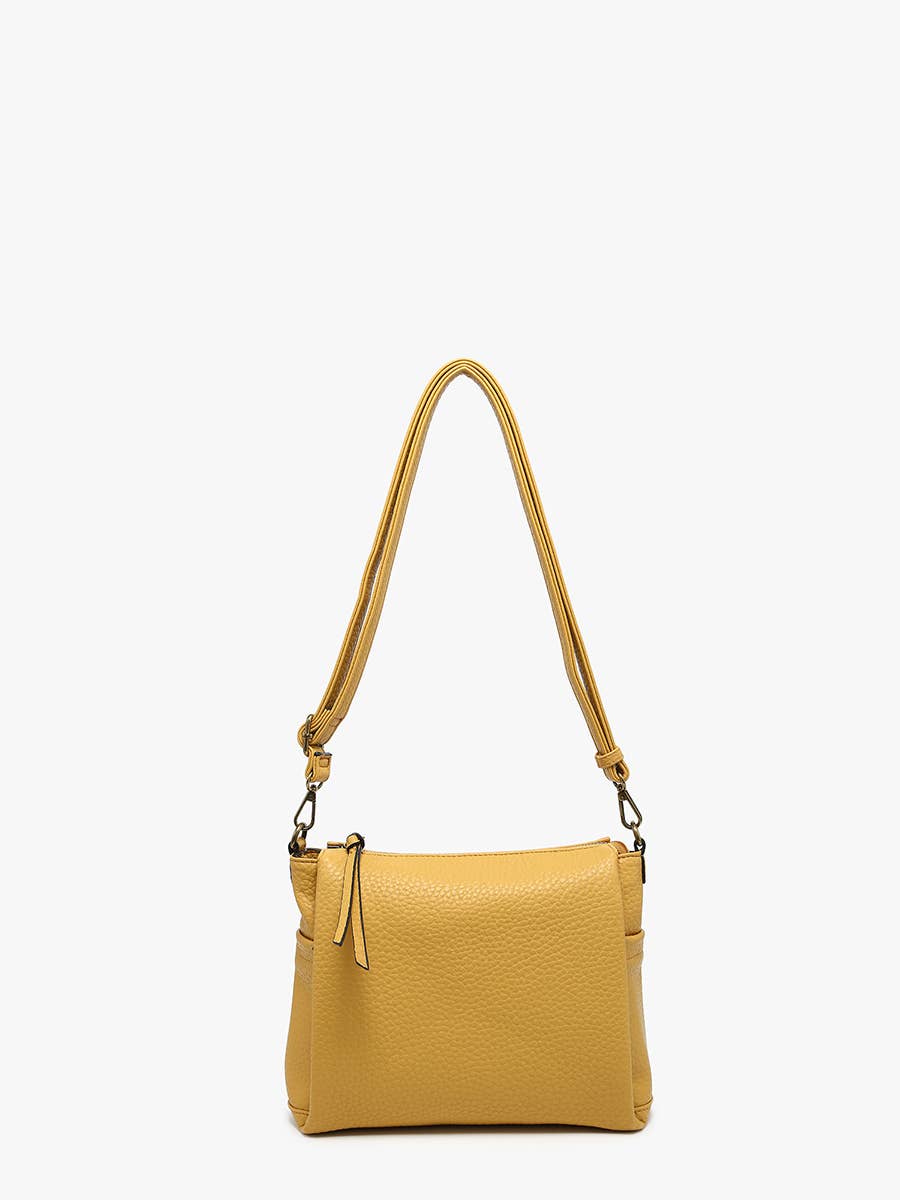 Kali Distressed Dual Front Pocket Crossbody | M2869