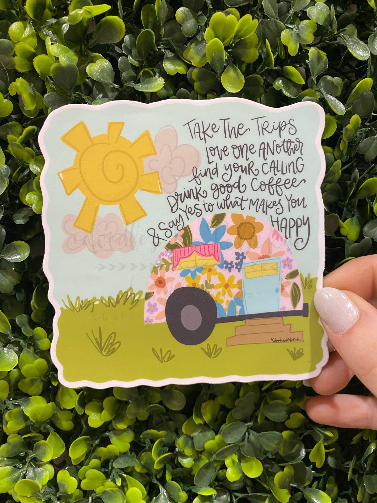 Say Yes To What Makes You Happy Sticker