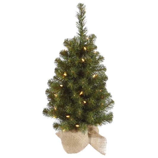 Vickerman 24" Felton Pine Artificial Christmas Tree, Unlit