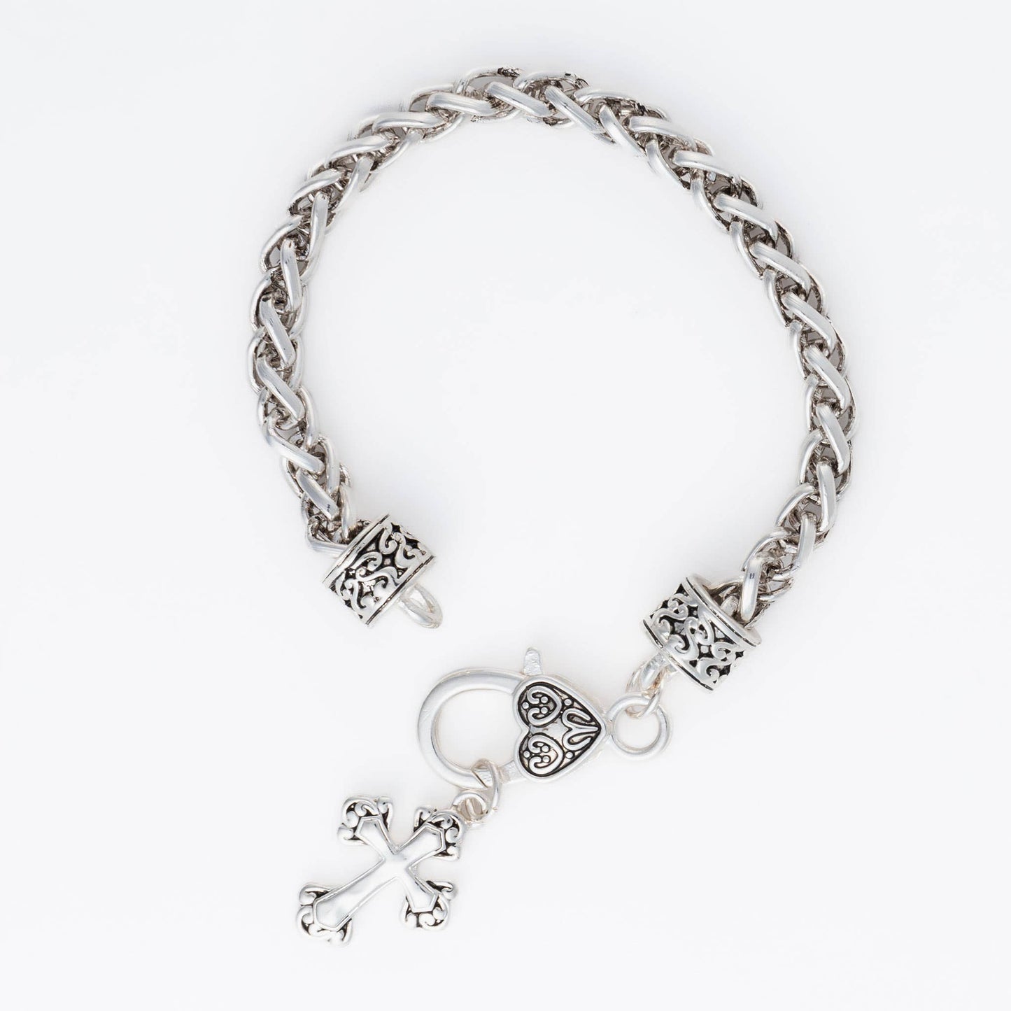 Miah Inspirational Nickel-Free Charm Bracelet