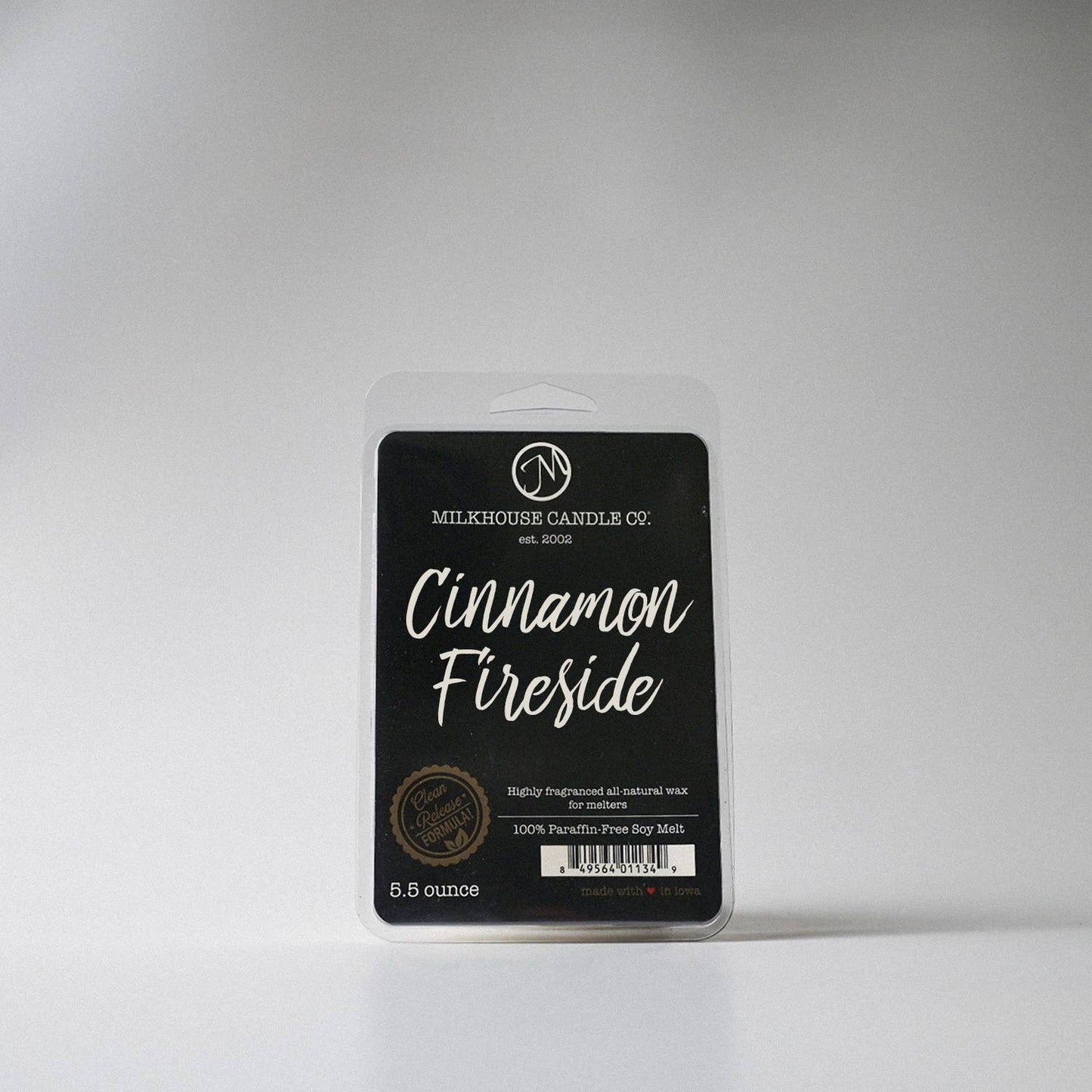 5.5 oz Wax Melts: Cinnamon Fireside