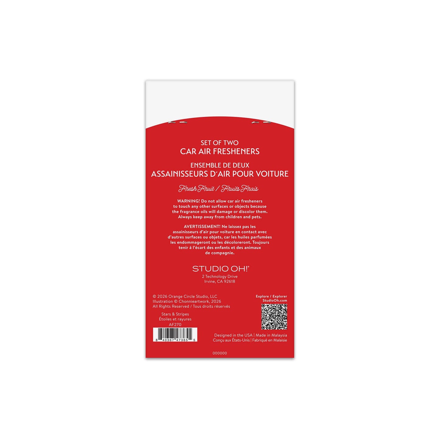 Stars & Stripes Car Air Fresheners
