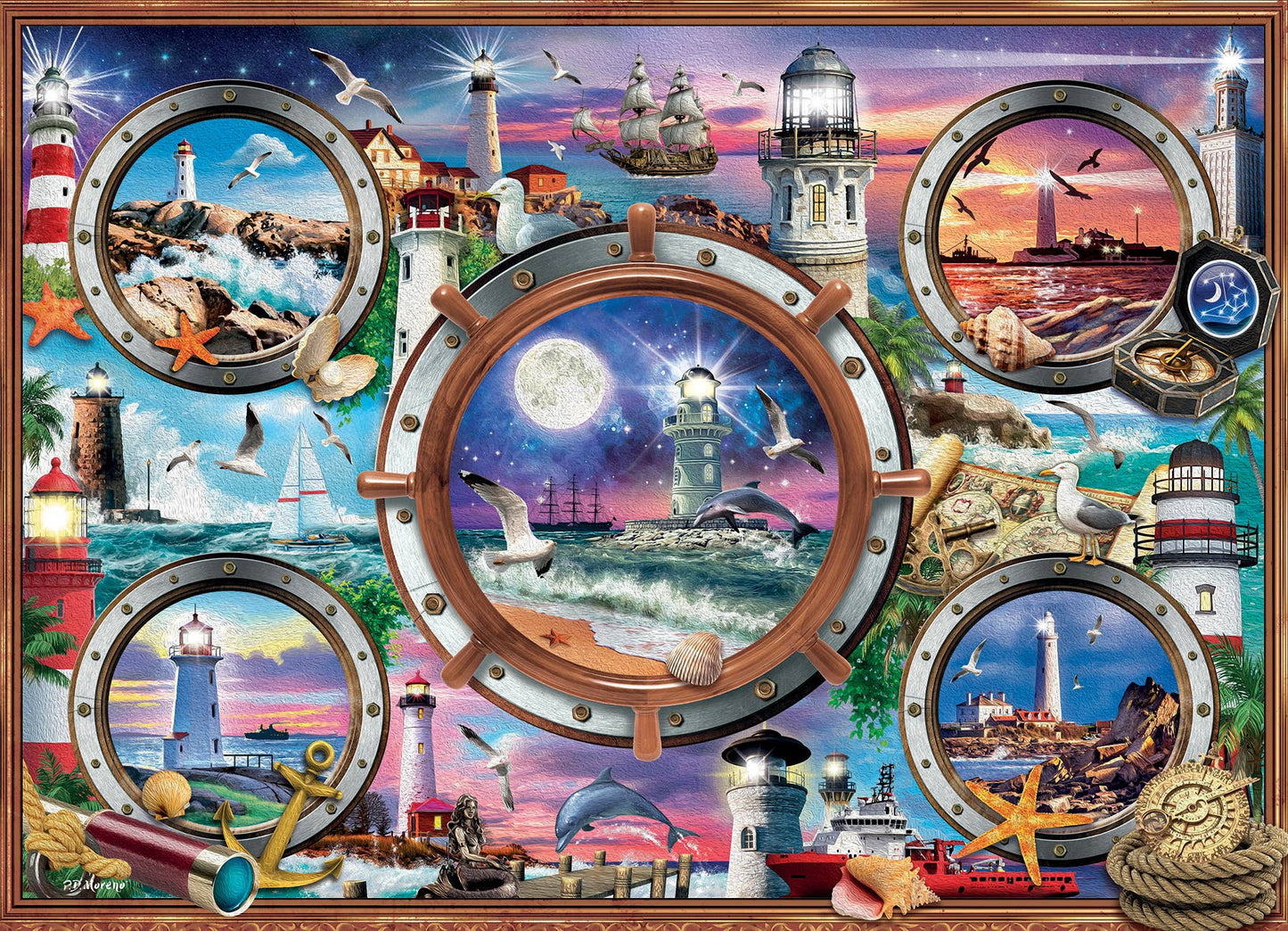 Lighthouses 1000pc puzzle