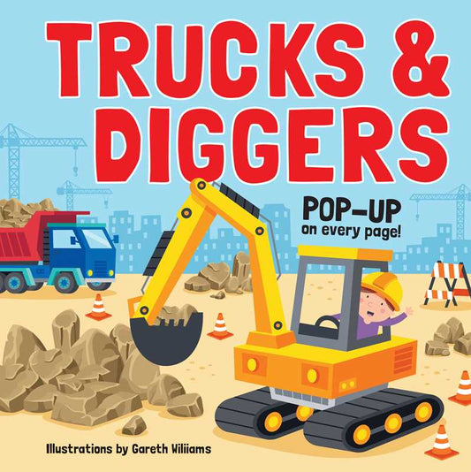 Trucks & Diggers: Pop-Up Book by