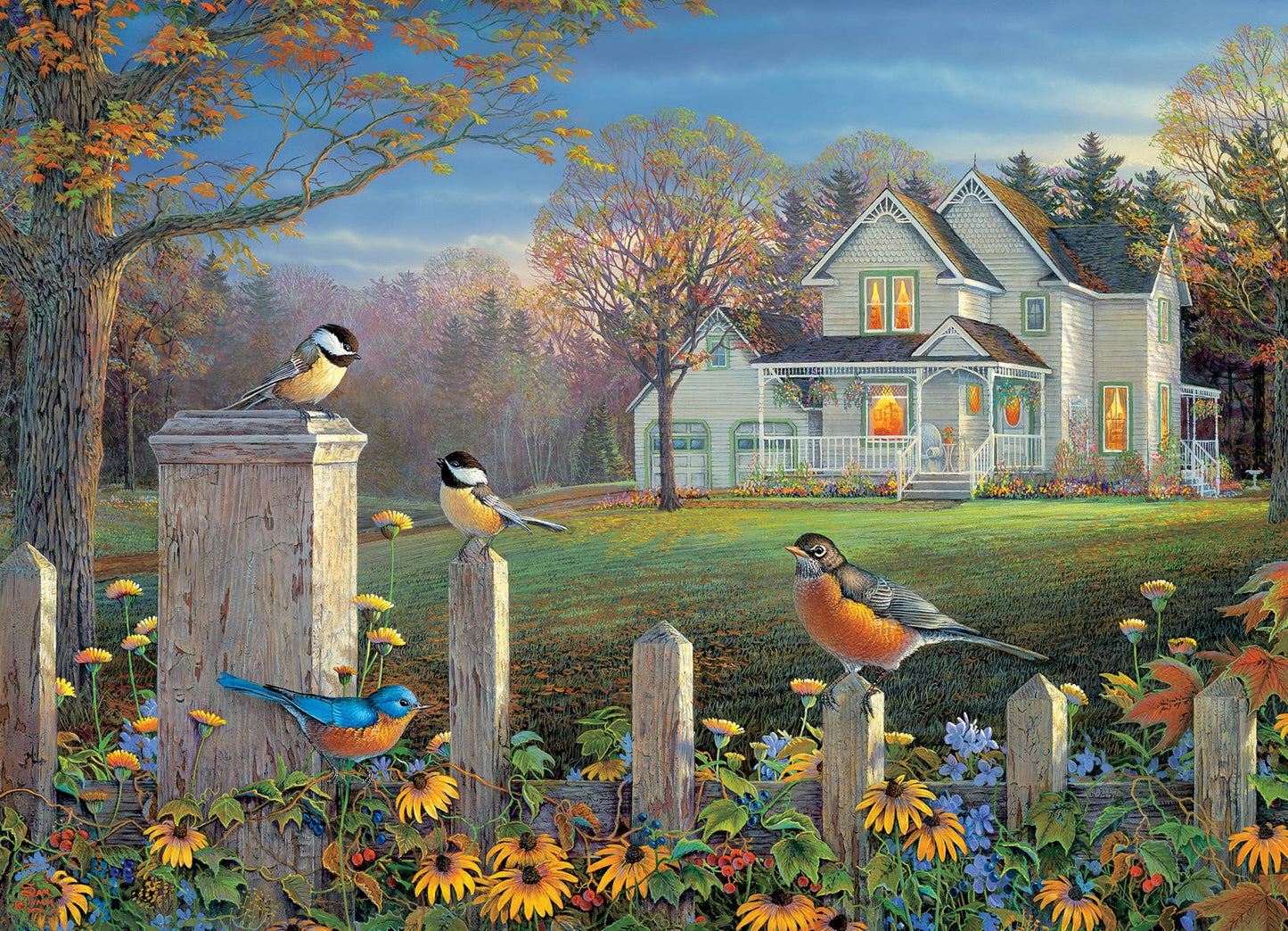 Evening Birds 1000pc puzzle