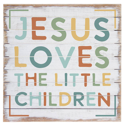 Jesus Loves Children - Perfect Pallets