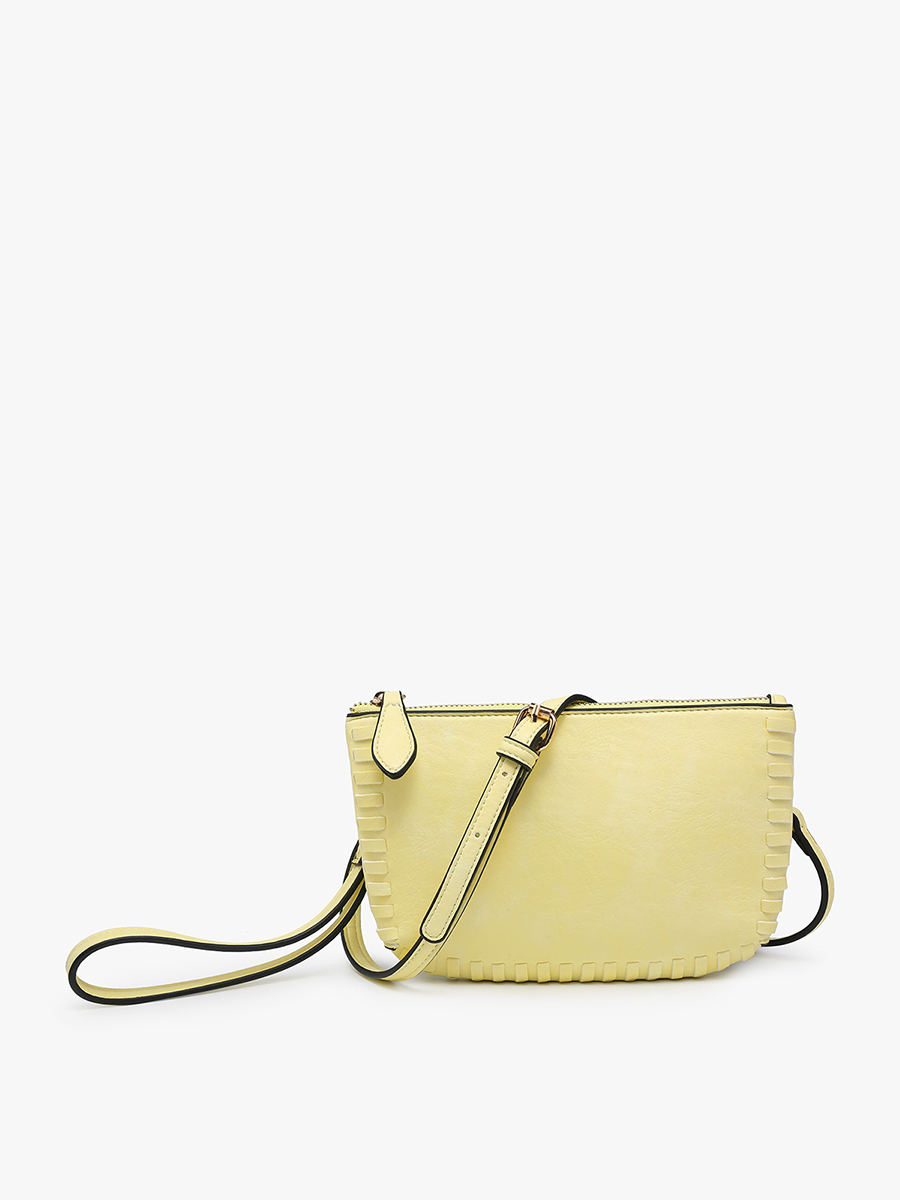 Bonnie Whipstitch Crossbody Bag – Dual Compartment | M2397