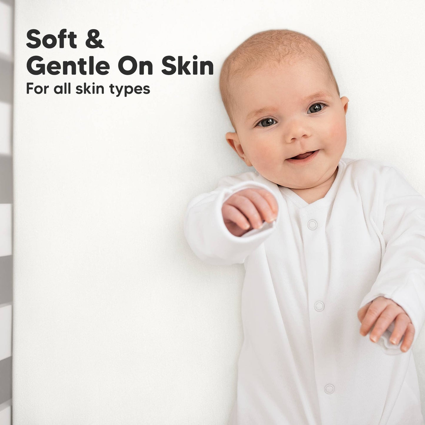 2-pack Organic Cotton Fitted Crib Sheet