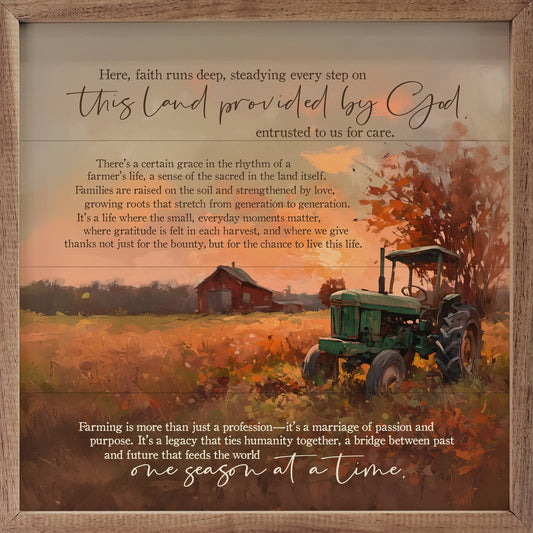 This Land Provided By God
