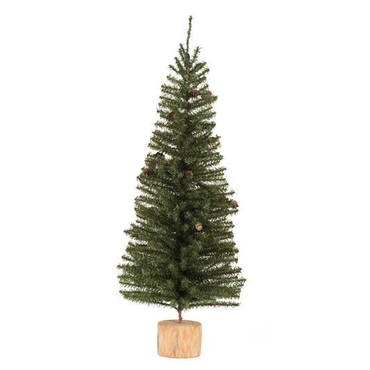 Vickerman 32" Carmel Pine Artificial Christmas Tree, Unlit