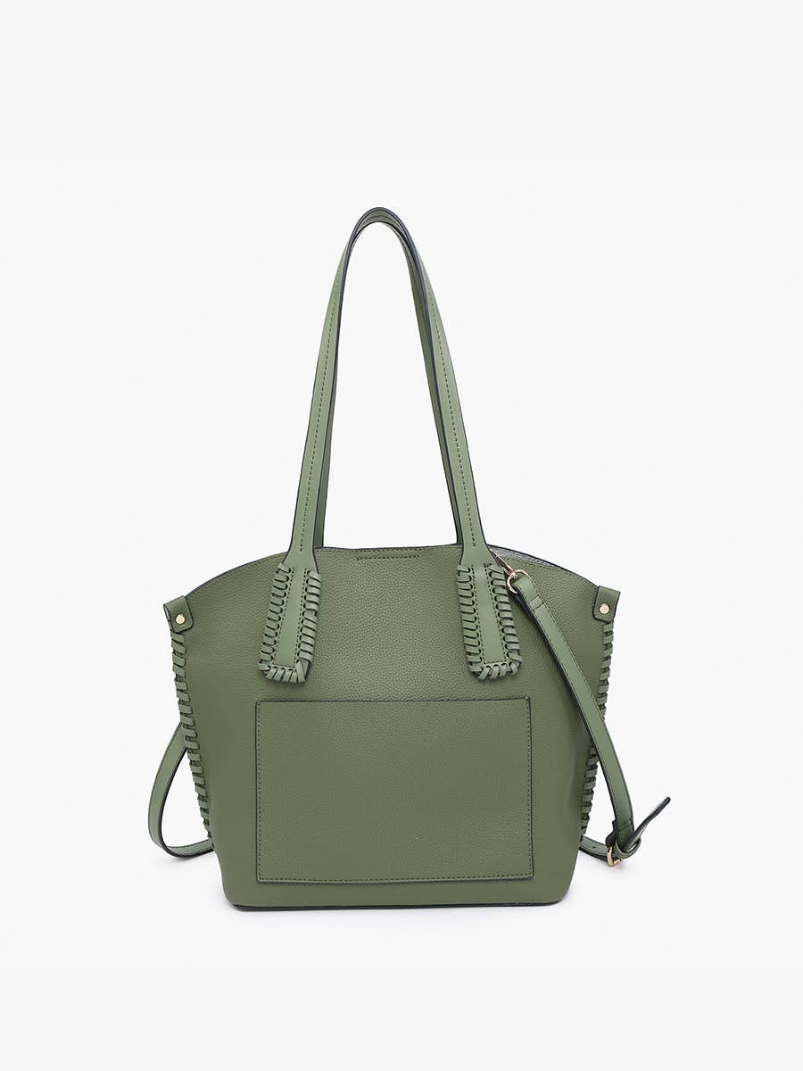 M2527 Micah Whipstitch 3-Compartment Tote