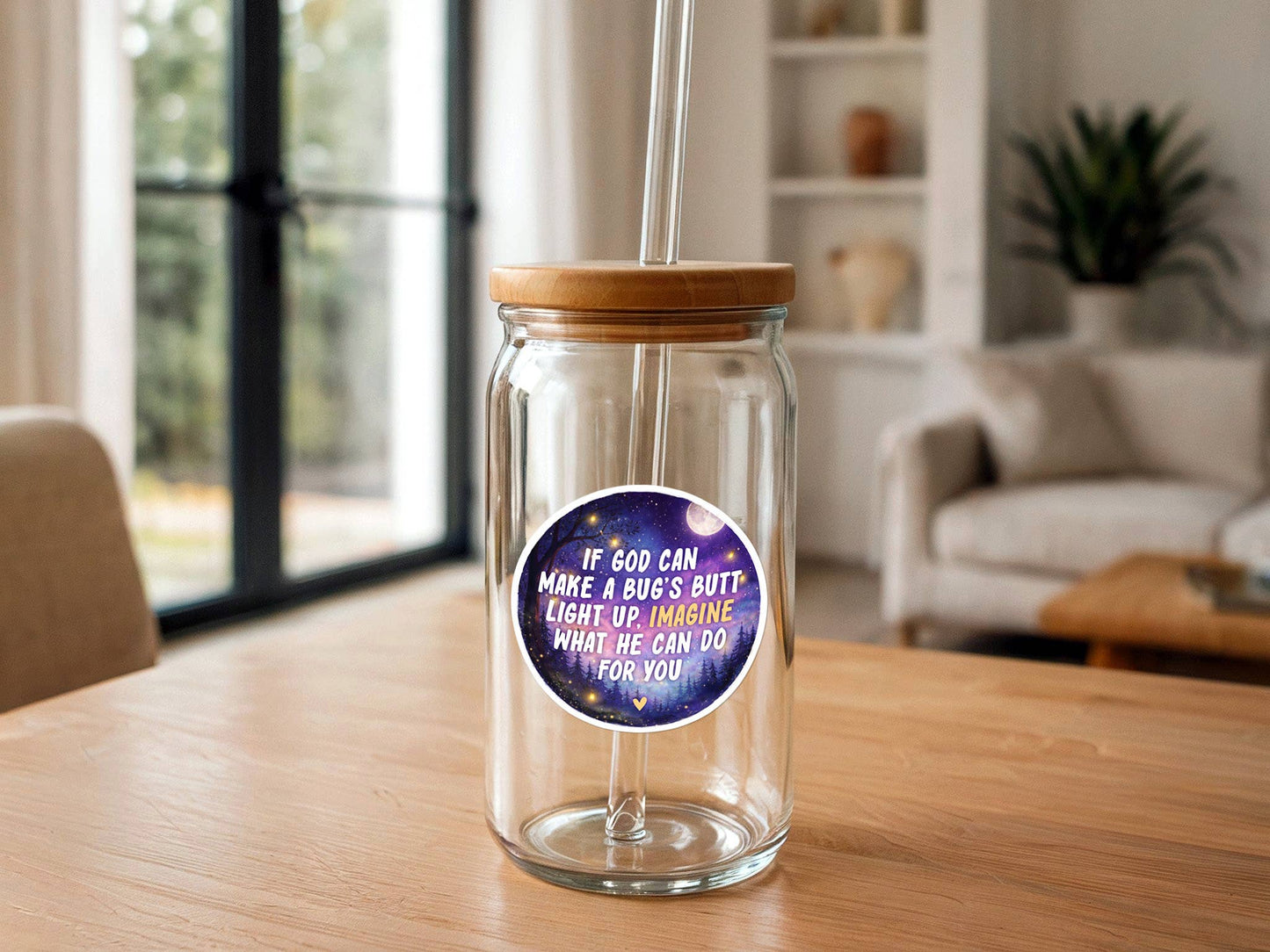 Fireflies | Funny Stickers | Christian Stickers Funny Vinyl